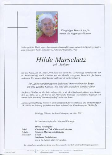 Parte von Hilda Murschetz