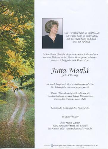 Parte von Jutta Mathá