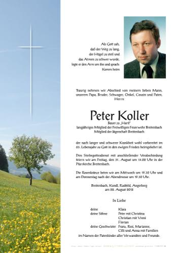 Parte von Peter Koller