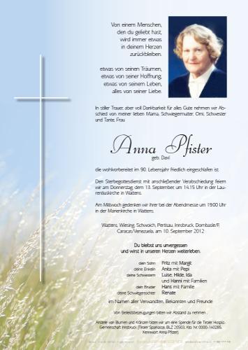 Parte von Anna Pfister