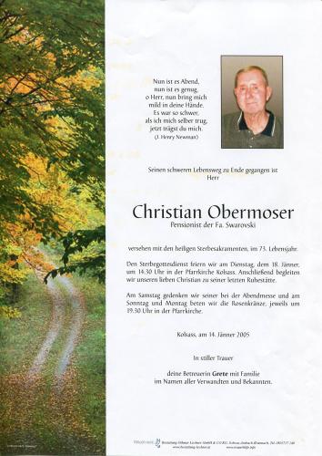Parte von Christian Obermoser
