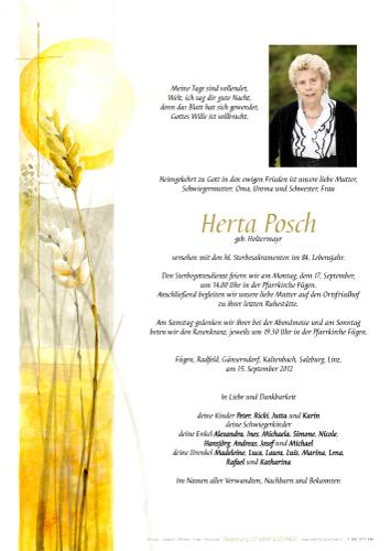 Parte von Herta Posch