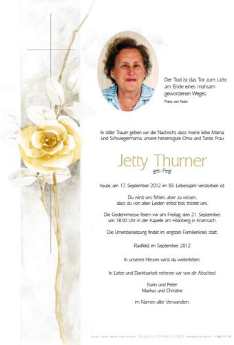 Parte von Jetty Thurner