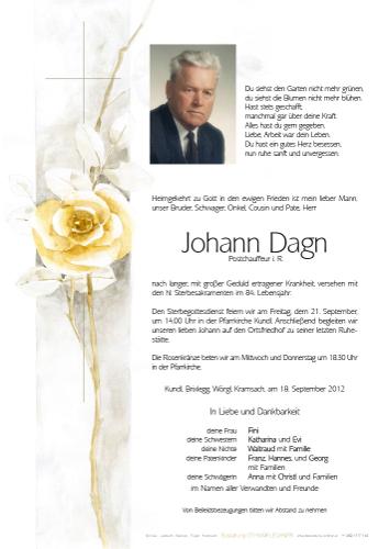 Parte von Johann Dagn