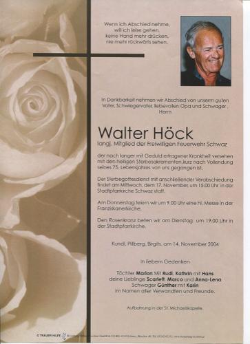 Parte von Walter Höck