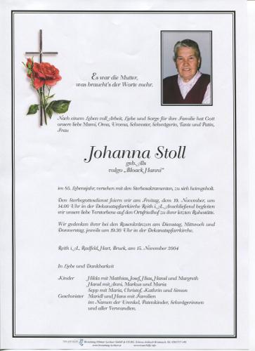 Parte von Johanna Stoll