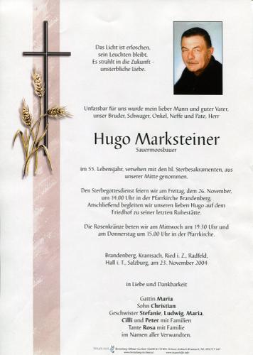 Parte von Hugo Marksteiner