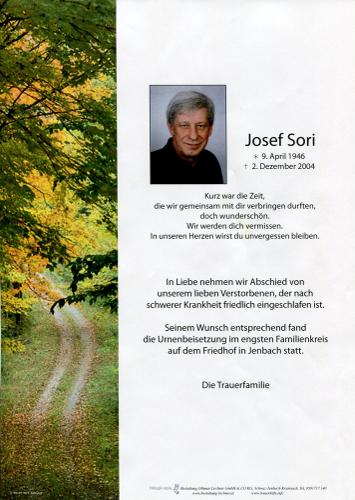 Parte von Josef Sori