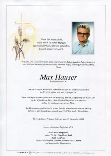 Parte von Maxentius Hauser