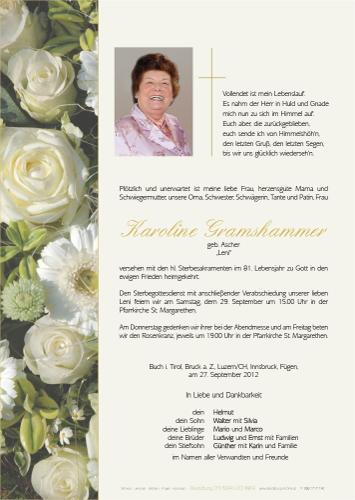 Parte von Karoline Gramshammer