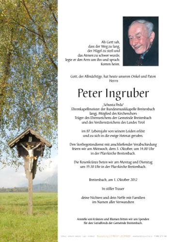 Parte von Peter Ingruber