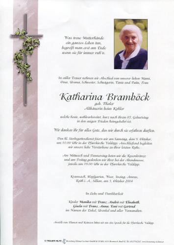 Parte von Katharina Bramböck