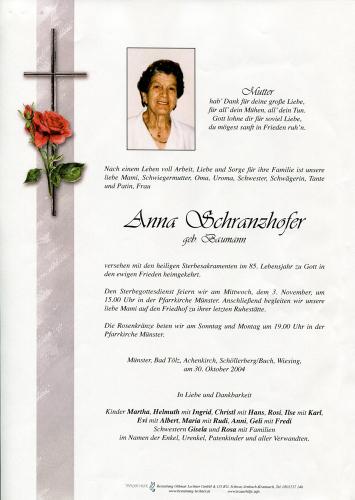 Parte von Anna Schranzhofer