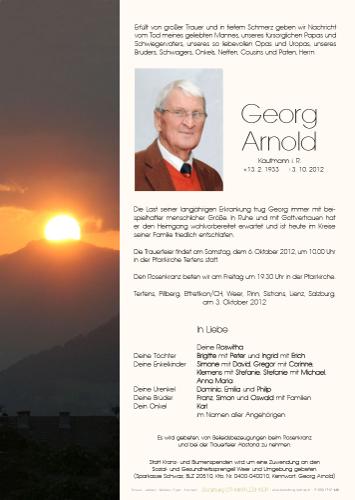 Parte von Georg Arnold