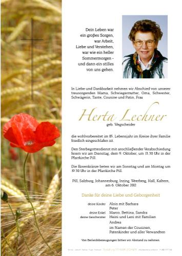 Parte von Herta Lechner