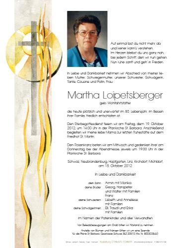 Parte von Martha Loipetsberger