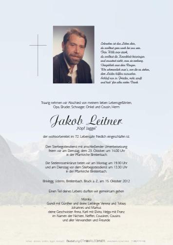 Parte von Herbert Jakob Leitner