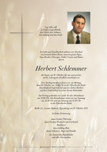 Parte von Herbert Schlemmer