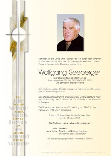 Parte von Wolfgang Seeberger