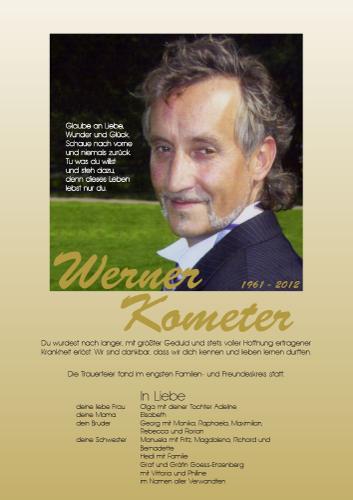 Parte von Werner Kometer