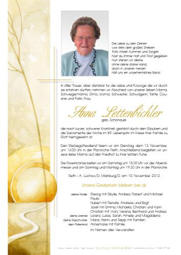 Parte von Anna Lettenbichler