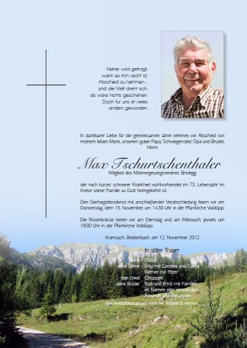 Parte von Max Tschurtschenthaler