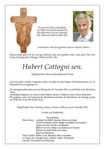 Parte von Hubert Cottogni
