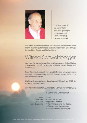 Parte von Wilfried Schweinberger