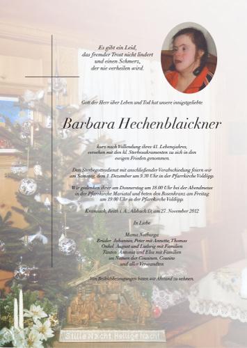 Parte von Barbara Hechenblaickner
