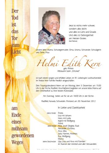 Parte von Helmi Edith Kern