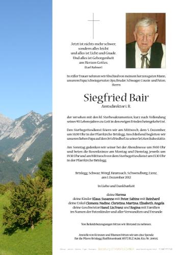 Parte von Siegfried Bair