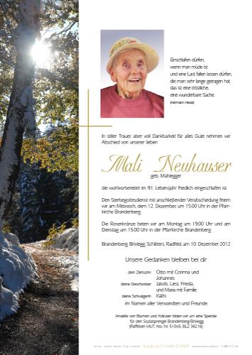 Parte von Amalia Neuhauser