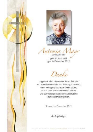 Parte von Antonia Mayr