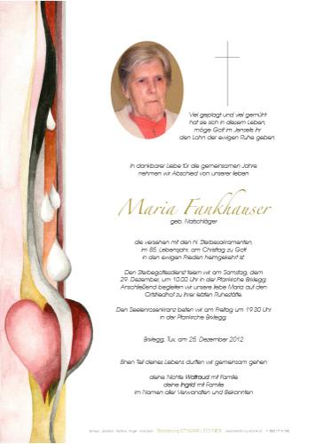Parte von Maria Fankhauser