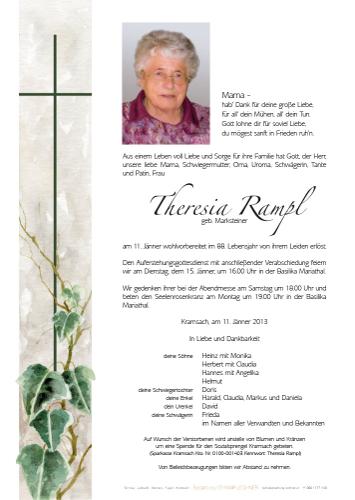 Parte von Theresia Rampl