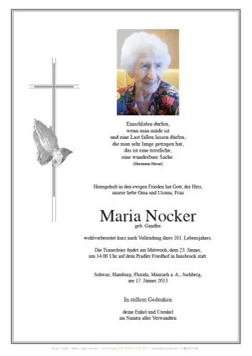 Parte von Maria Nocker