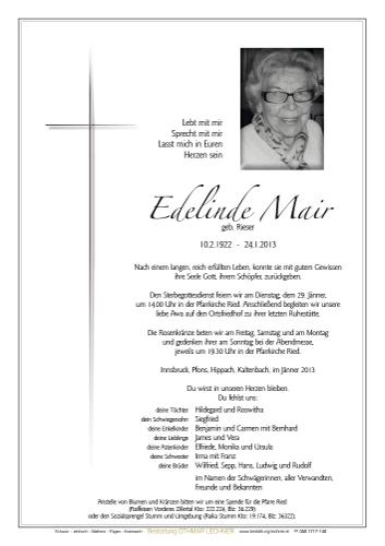 Parte von Edelinde Mair