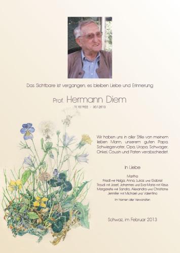 Parte von Hermann Diem