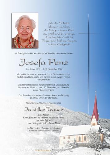 Parte von Josefa Penz