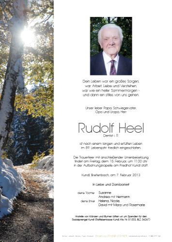 Parte von Rudolf Heel