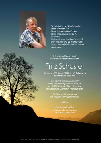 Parte von Fritz Schuster