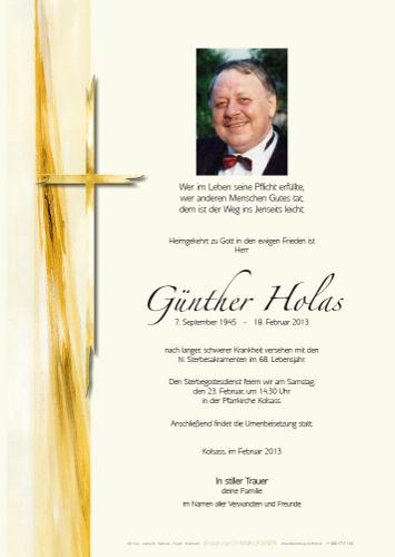 Parte von Günther Holas