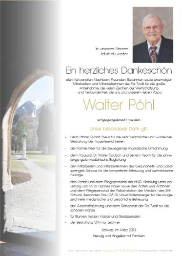 Parte von Walter Pöhl