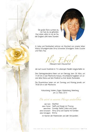 Parte von Ilse Eberl
