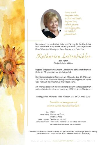 Parte von Katharina Lettenbichler