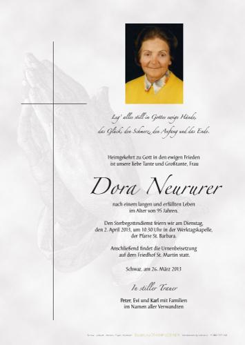 Parte von Dora Neururer