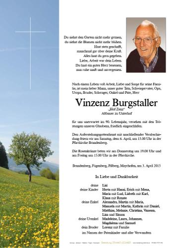 Parte von Vinzenz Burgstaller