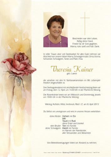 Parte von Theresia Kainer