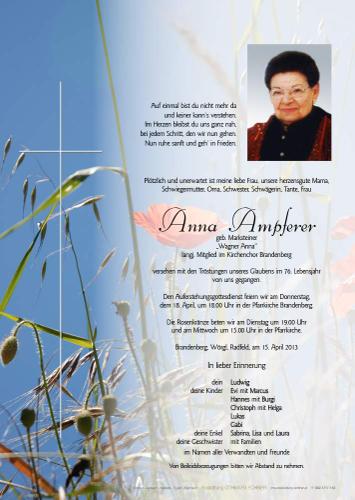 Parte von Anna Ampferer