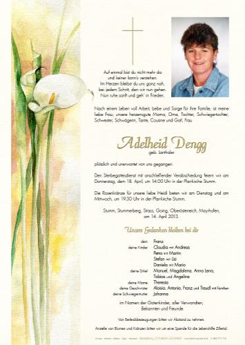 Parte von Adelheid Dengg